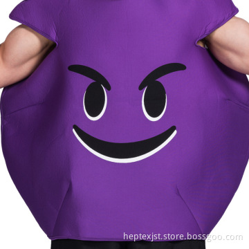 High Quality Cosplay Costume Big Face Clothes